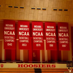 Championship Banners by DottieDay on Flickr under CC BY 2.0 - (flickr.com/photos/dottieday/4658145906)
