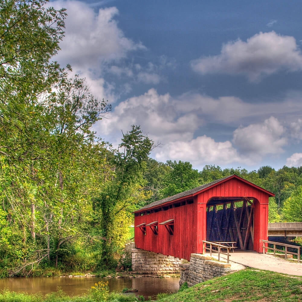 Owen County covered bridge